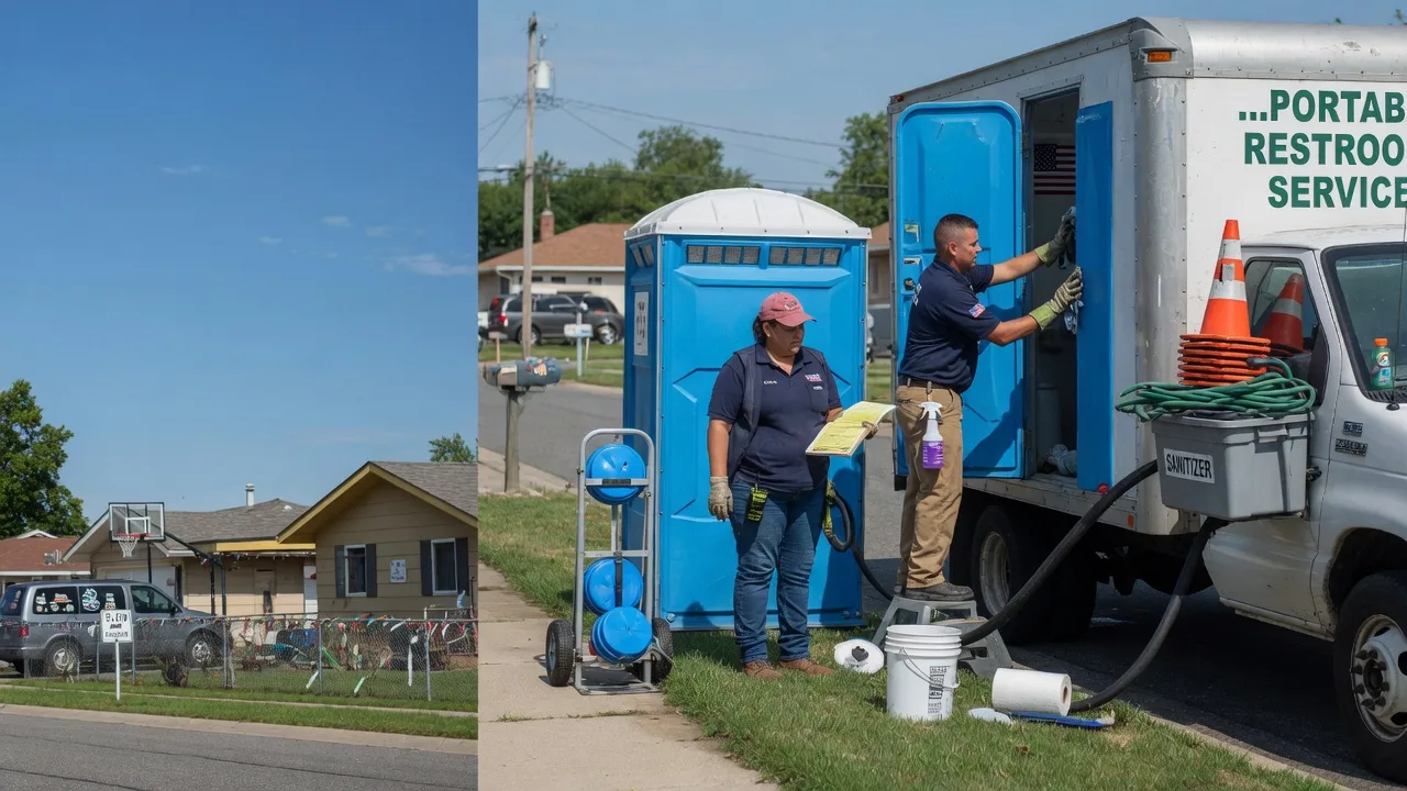 Porta Potty Rental in Roseglen, ND near me